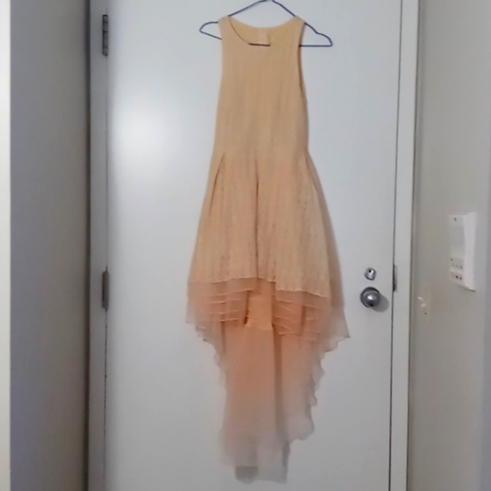 Peach Cocktail Dress